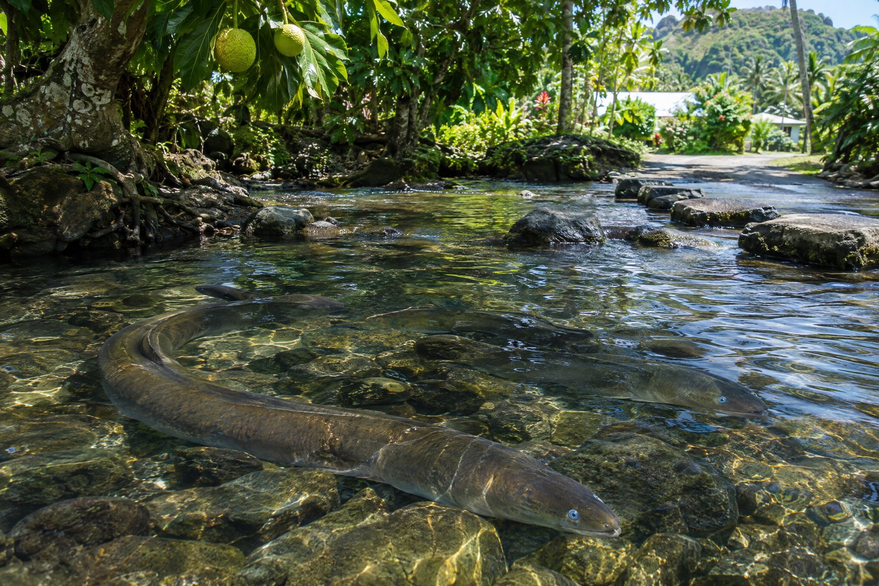The blue-eyed eels of Faie