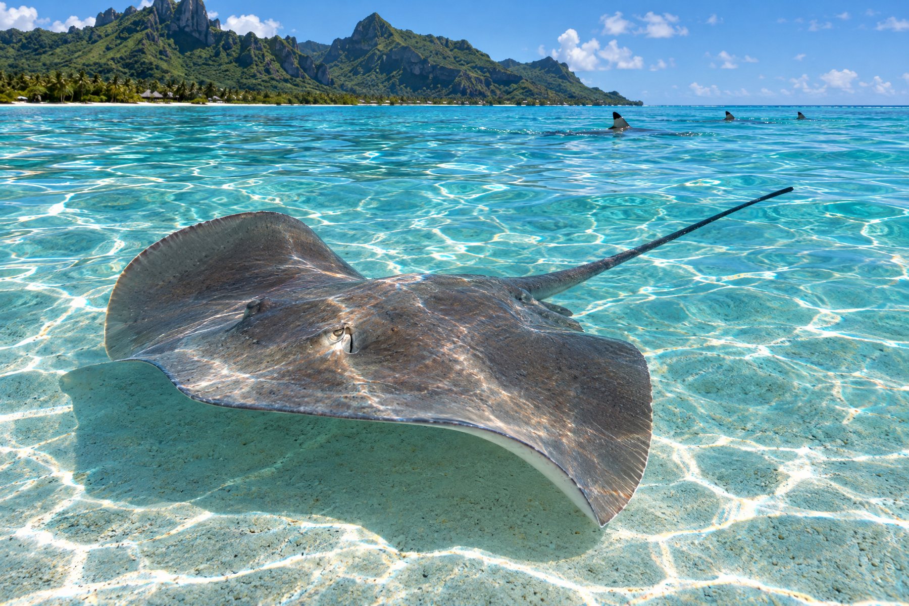 Moorea's north shore