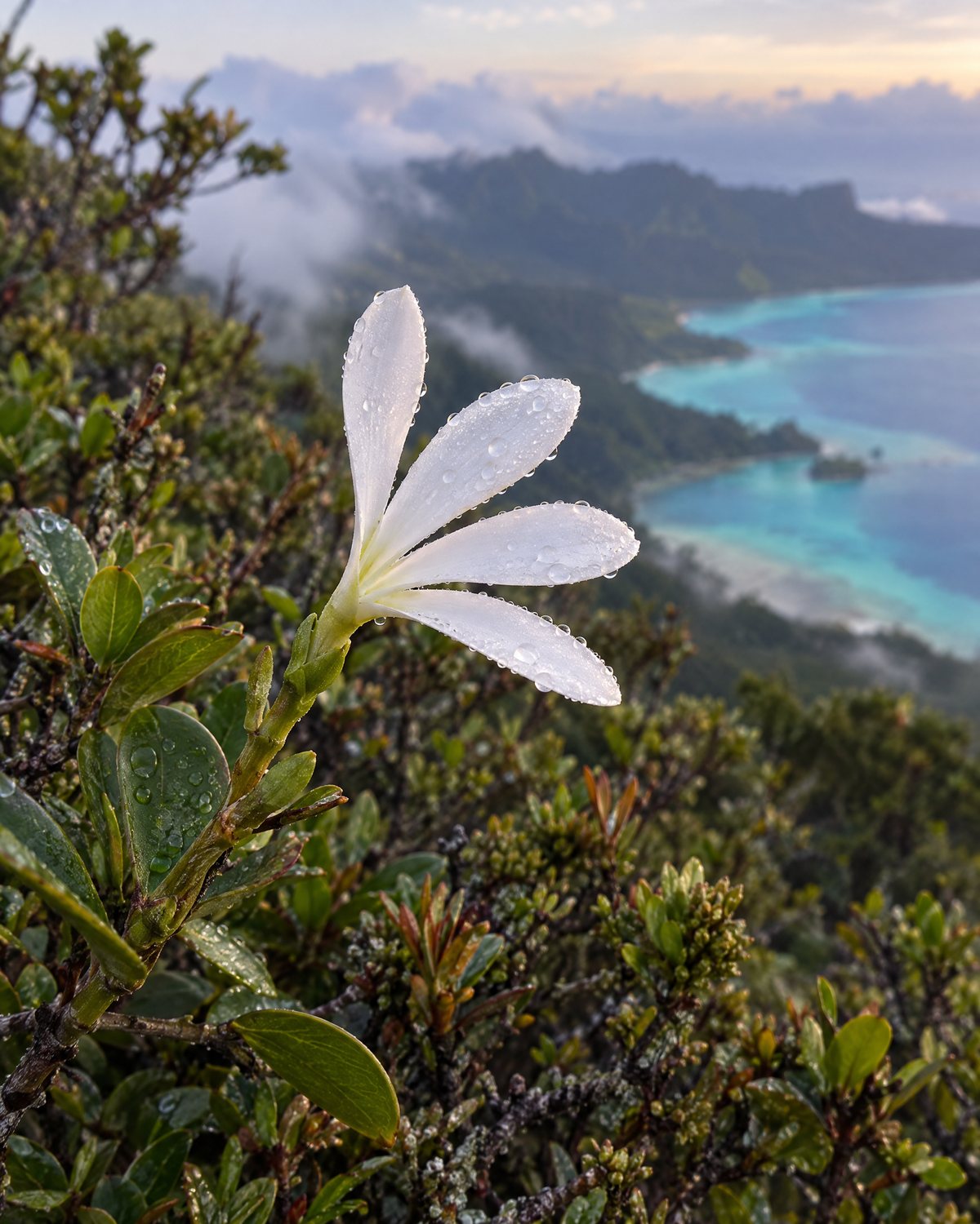 The flower that grows on one mountain