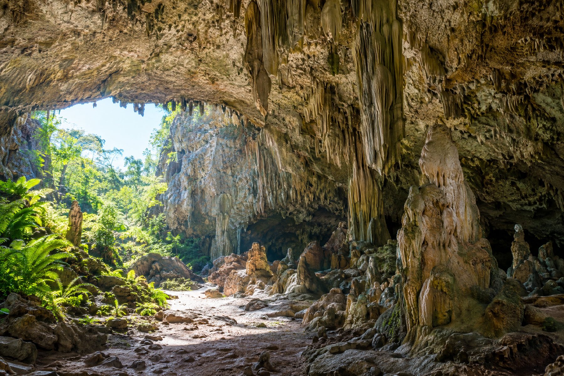 The caves